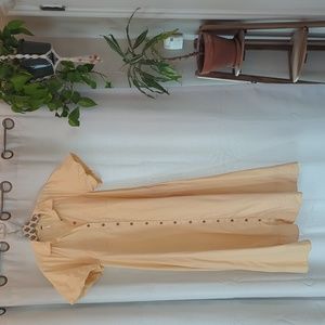 Free People | Button Down Maxi Dress | XS